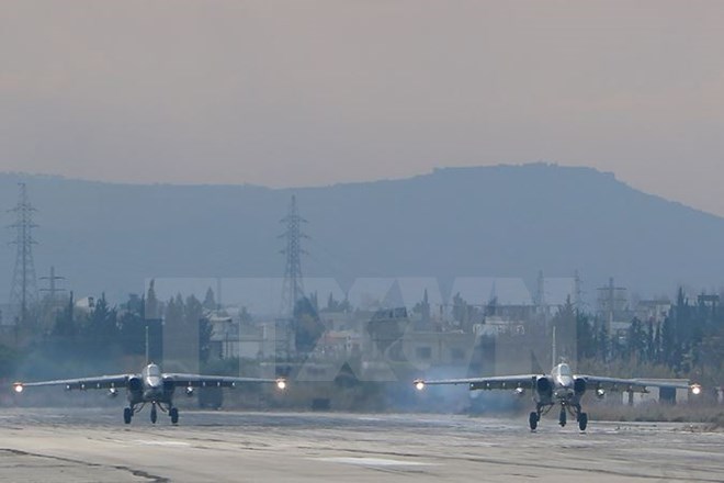 Quân đội Nga giảm một nửa số máy bay triển khai ở căn cứ Syria
