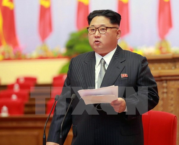 Nhà lãnh đạo Triều Tiên Kim Jong-un. (Nguồn: EPA/TTXVN)