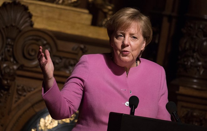 Thủ tướng Đức Angela Merkel. (Nguồn: AP)