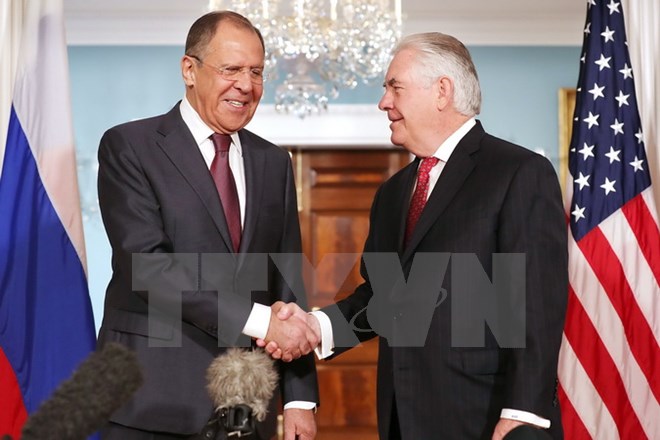 Ngoại trưởng Nga và Mỹ hội đàm về tình hình Syria và Ukraine