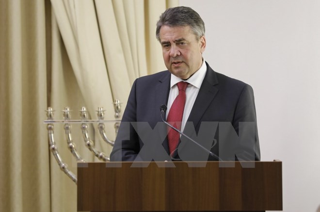 Ngoại trưởng Đức Sigmar Gabriel. (Nguồn: EPA/TTXVN)