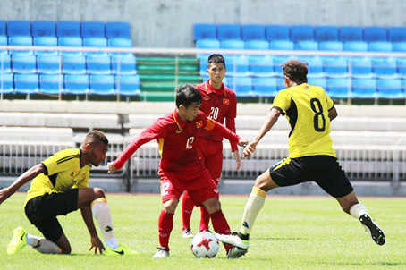 U.20 Việt Nam kết thúc chiến dịch chuẩn bị World Cup bằng trận hòa U.20 Vanuatu 1-1.