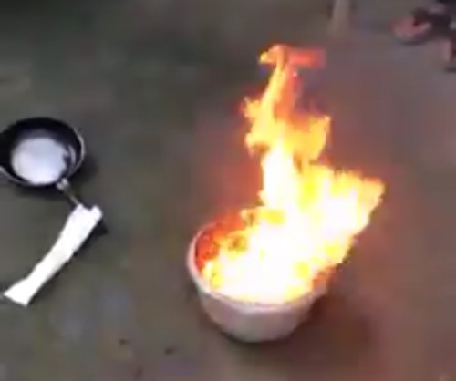 Well water in Dong Nai contaminated with petrol