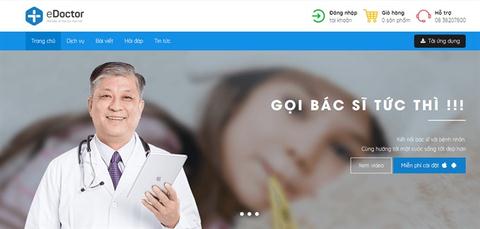 A screenshot of the interface of eDoctor’s website. 