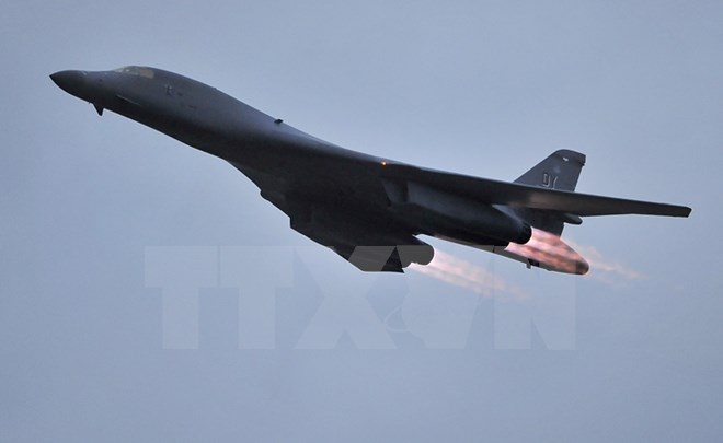 Máy bay B-1B của không quân Mỹ. (Nguồn: AFP/TTXVN)