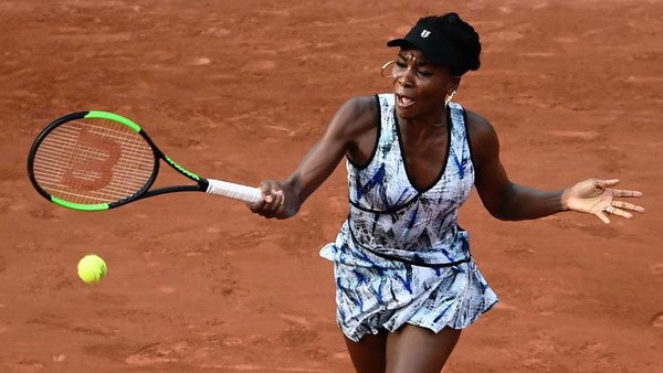 Tay vợt Venus Williams. (Nguồn: AFP)