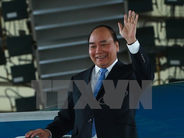 Prime Minister Nguyen Xuan Phuc at John F. Kennedy airport 