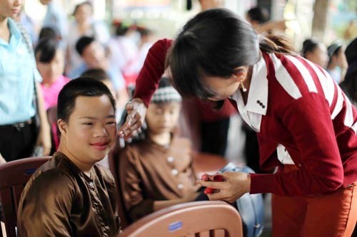 At last year's event (Photo: sggp.org.vn)  