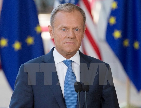 Chủ tịch Hội đồng châu Âu Donald Tusk. (Nguồn: EPA/TTXVN)