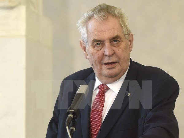 President of the Czech Republic Milos Zeman