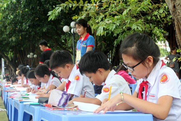 195 thí sinh dự chung kết giải thưởng mỹ thuật thiếu nhi