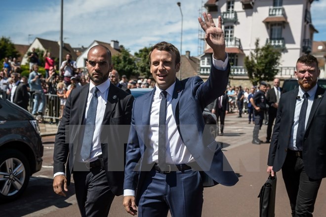 Đảng của Tổng thống Macron dẫn đầu trong cuộc bầu cử Hạ viện Pháp