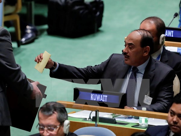 Ngoại trưởng Kuwait Sabah Al-Khalid Al-Sabah. (Ảnh: THX/TTXVN)
