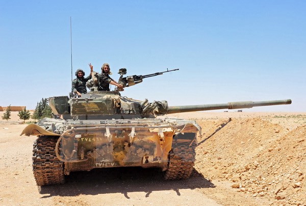 Quân đội Syria tấn công thị trấn cuối cùng do IS kiểm soát tại Homs