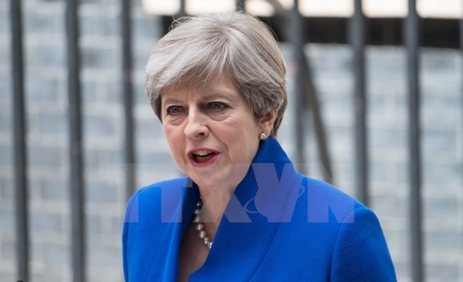 Thủ tướng Anh Theresa May. (Nguồn: AFP/TTXVN)
