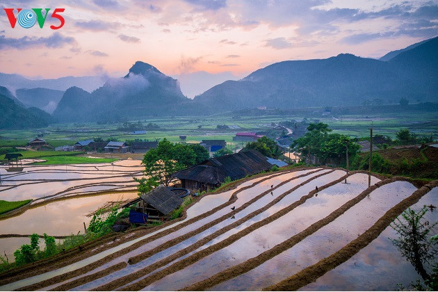   Dawn at Lim Mong village.