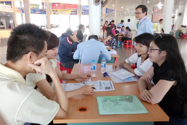 Many job opportunities for unskilled workers