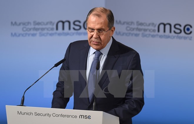 Ngoại trưởng Nga Sergey Lavrov. (Nguồn: AFP/TTXVN)