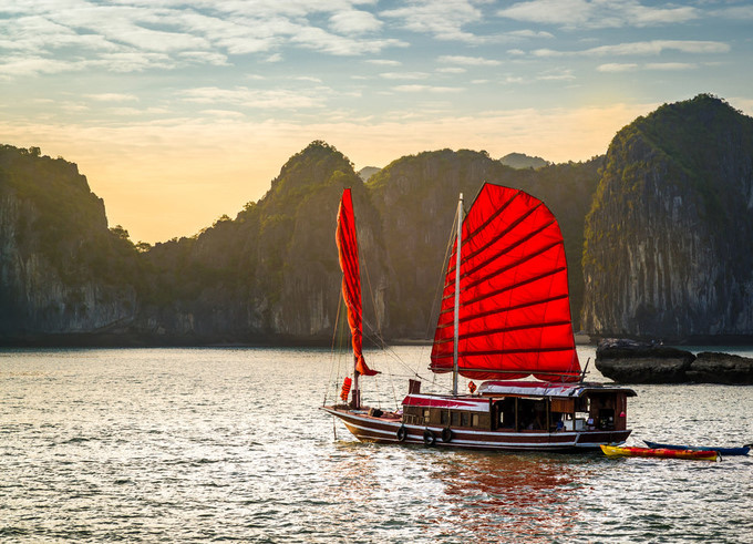 Ha Long Bay in Quang Ninh province