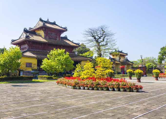 Hue Imperial Palace in Central Thua Thien-Hue province