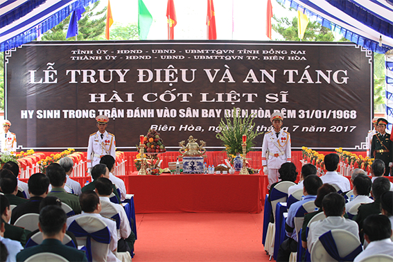 Memorial services held for soldiers killed in Bien Hoa airport battle