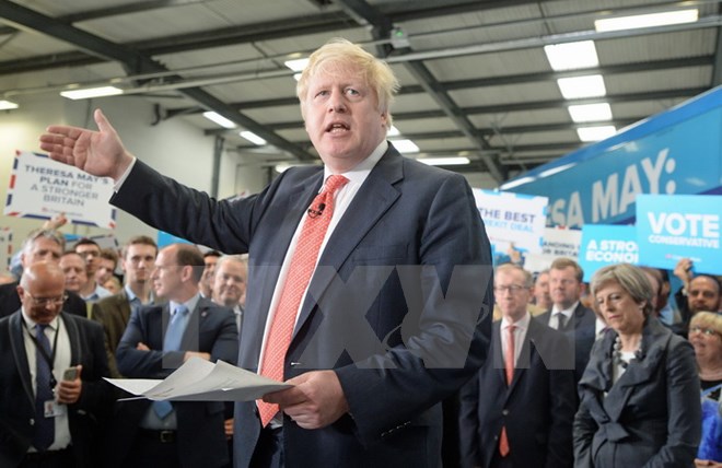 Ngoại trưởng Anh Boris Johnson. (nguồn: EPA/TTXVN)