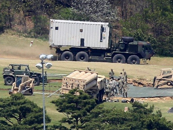 Triển khai THAAD của Mỹ tại Hàn Quốc. (Nguồn: EPA)