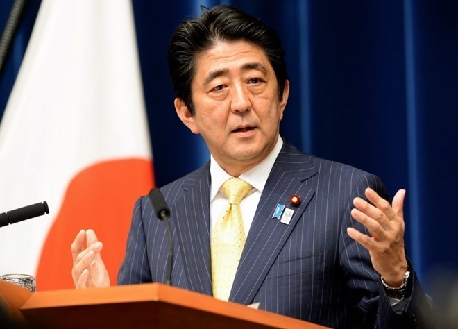 Thủ tướng Nhật Bản Shinzo Abe. (Nguồn: AFP)