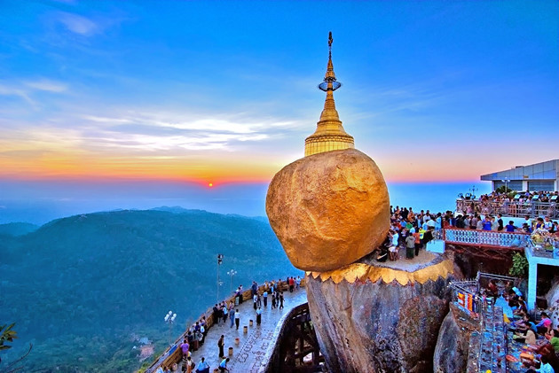 Kyite htee yoe: Golden Stone Temple. Photographer: Than Htay – Myanmar