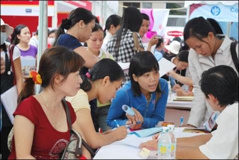 Nhu cầu tuyển lao động phổ thông vẫn cao