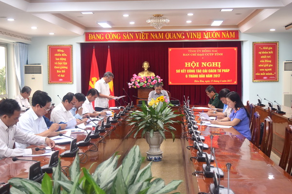 Nâng cao hiệu quả công tác cải cách tư pháp