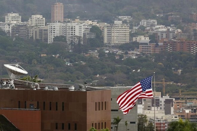  Đại sứ quán Mỹ ở Caracas. (Nguồn: Reuters)