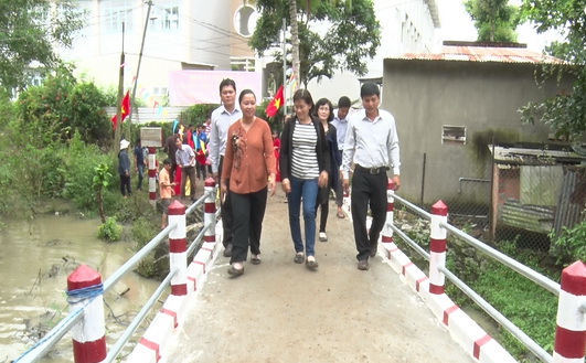 Gia Canh-Phu Loi inter-commune bridge inaugurated