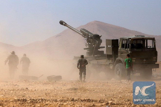 Lực lượng quân đội Syria. (Nguồn: xinhuanet.com)