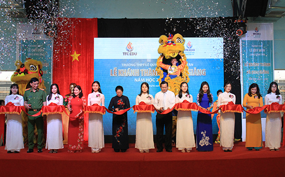 Le Quy Don Long Binh Tan Senior High School inaugurated