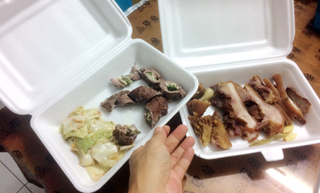 Cẩn trọng khi dùng thực phẩm đựng trong hộp xốp