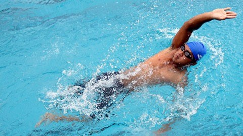 Reigning champion Nguyen Thanh Trung will defend his title of the men’s 100 m breaststroke SB4 in the Malaysian ParaGames (File photo)