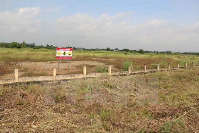 Infrastructure built to tackle dioxin contamination at Bien Hoa airport