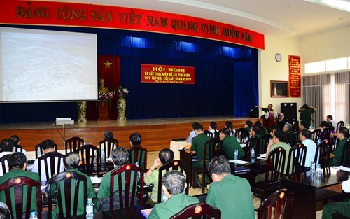  At the conference.