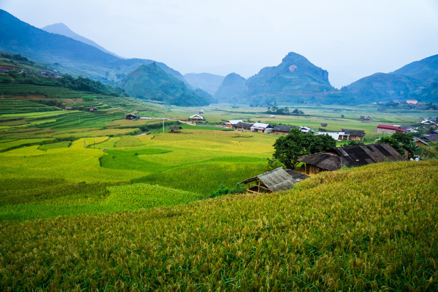 A corner of Lim Mong Village.