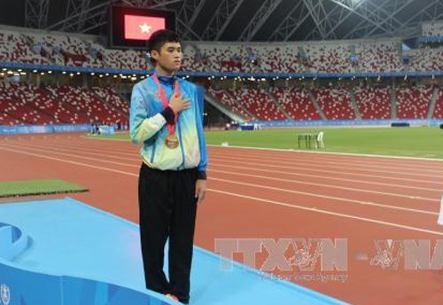 Runner Nguyen Hoang Minh (Source: VNA)