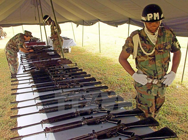 Colombia: Hoàn tất tiến trình tiêu hủy toàn bộ vũ khí của FARC