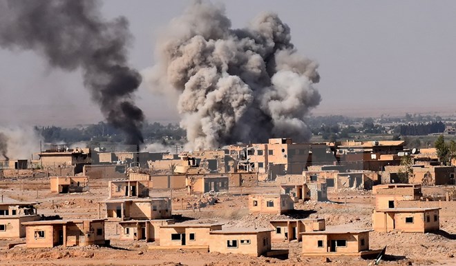 Nga, Syria dồn dập ném bom chống IS phản kích ở tỉnh Idlib