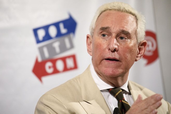Đồng minh lâu năm của Tổng thống Mỹ Donald Trump, ông Roger Stone. (Nguồn: Bloomberg)
