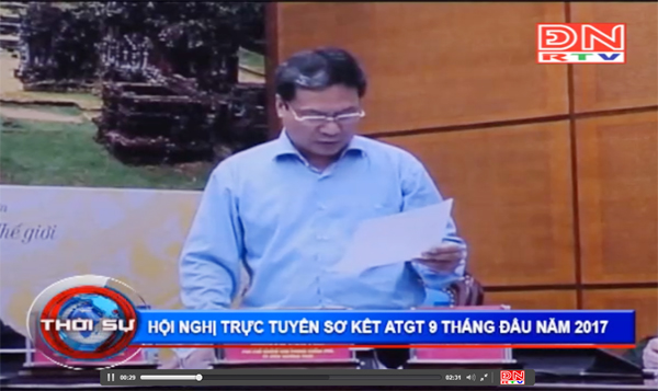 Hội nghị trực tuyến sơ kết ATGT 9 tháng đầu năm 2017