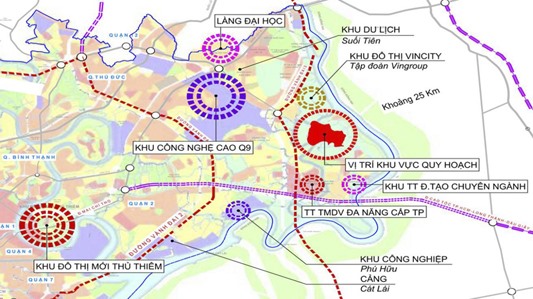 A 200ha science and technology park will be built in HCM City’s District 9, in nearby the Hi-Tech Park.