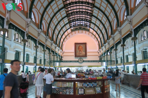 Saigon Central Post Office- unique architectural complex in HCM City