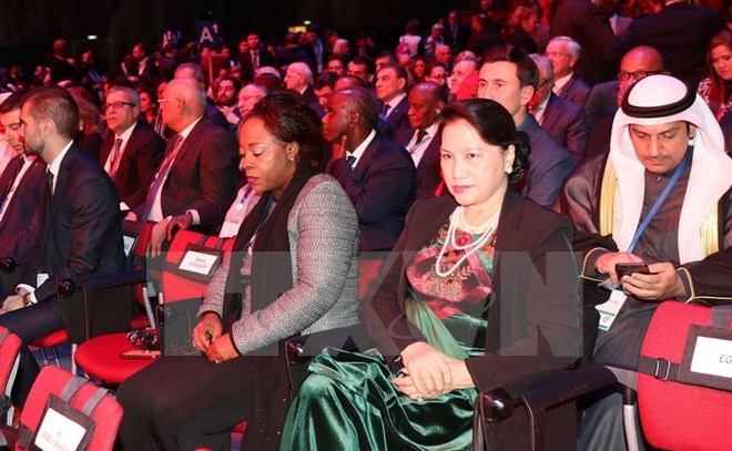 NA Chairwoman attends IPU-137 opening in Russia