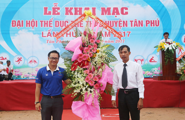 Huyện Tân Phú khai mạc Đại hội TDTT huyện lần V