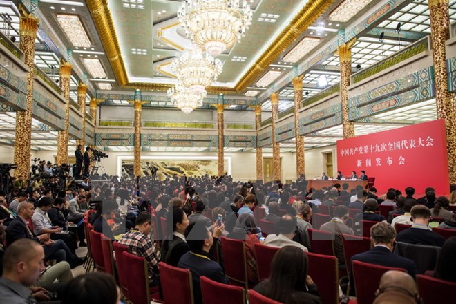 Đại hội XIX Đảng Cộng sản Trung Quốc: "Sự kiện toàn cầu" của làng báo chí thế giới
